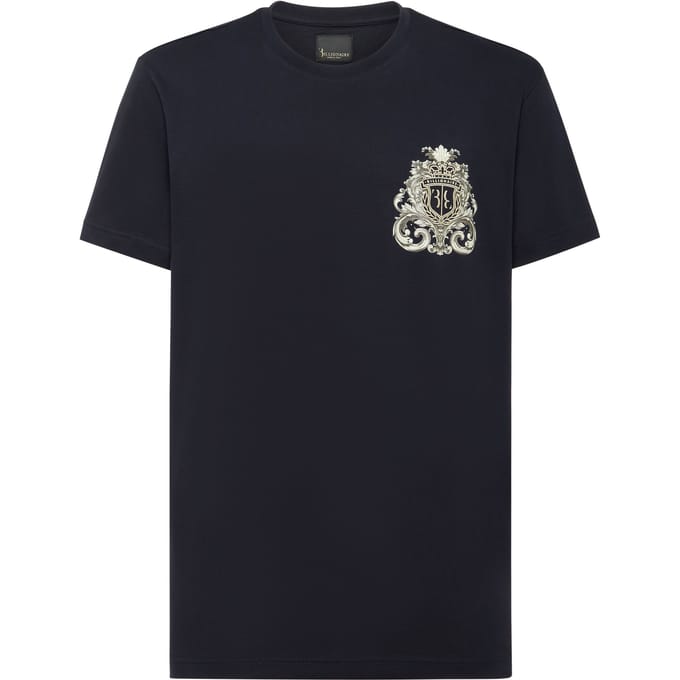 T-Shirt Ronde Hals Ss Crest Barok