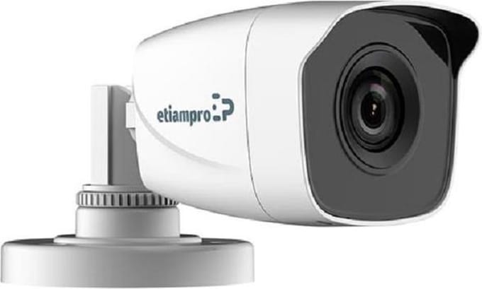 EtiamPro Bewakingscamera HD - CCTV - 1080p - Voor binnen en buiten - Wit
