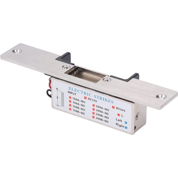 Elektrische Deurstaking NC Modus Fail Secure Elektrisch Deurstakingsslot voor Cilinderslot Toegangscontrolesysteem white