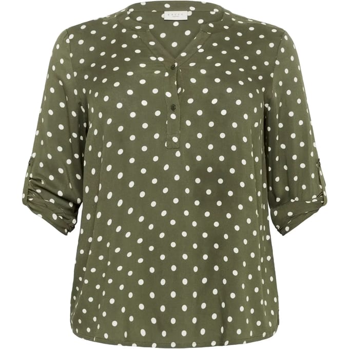 Vrouwenblouse KAFFE Curve Sida Dot