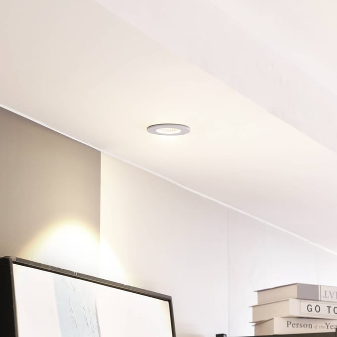 Arcchio LED downlight Lirin, wit, 2.700K