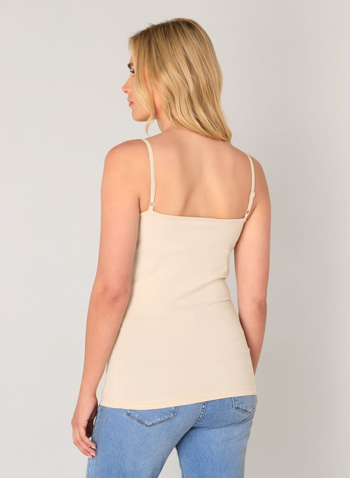 BASE LEVEL Yoshji Top - Light Beige - maat 36