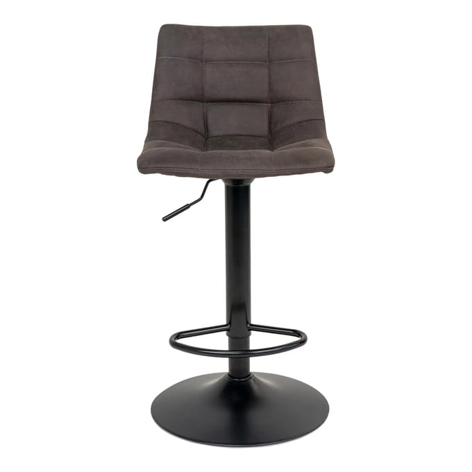 Microvezel barstoel met zwarte poten House Nordic Middelfart