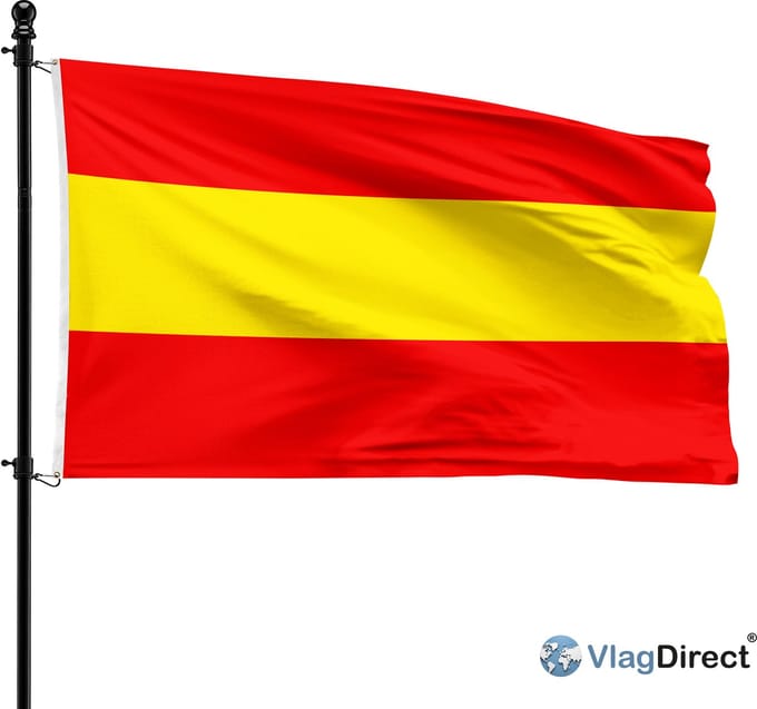 Herkse vlag - Gemeente Herk-de-Stad vlag - 90 x 150 cm.