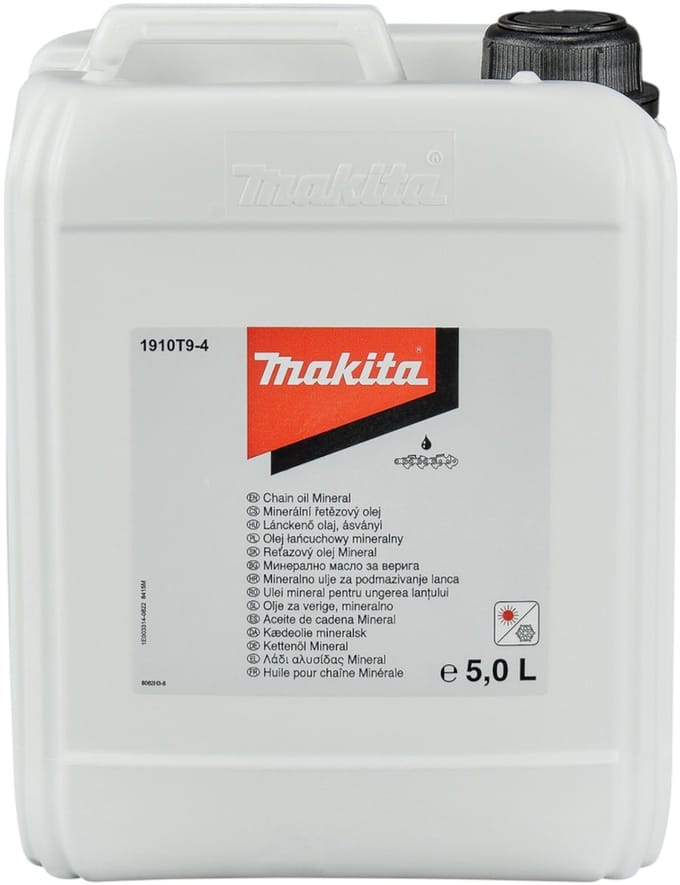 Makita 1910T9-4 MINERAL CHAIN OIL 5 LTR