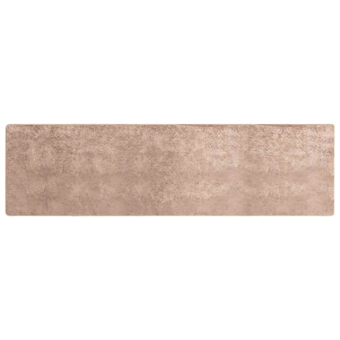vidaXL - Tapijt - Runner - MARSA - Zand - 100 - x - 400 - cm - Polyester - en - PVC