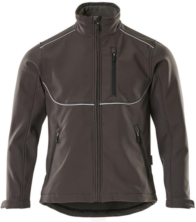 Mascot Industry Softshell jas 10001-883 - donkerantraciet - L