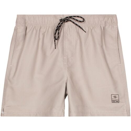 Baileys Swim Short Allover Printed 2-Tone Drawstring Beige / male
