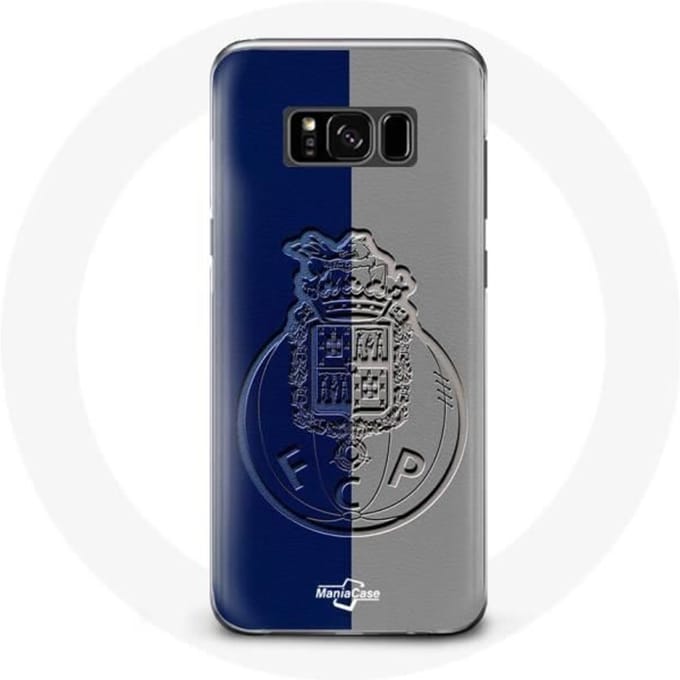 Coque - fcp - Samsung Galaxy S8 - Souple - Bleu et gris - Protection et décoration