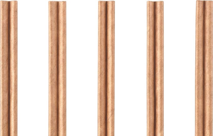 Roerstaafje uit papier (100 % fair), 110 mm, pak van 1000 stuks