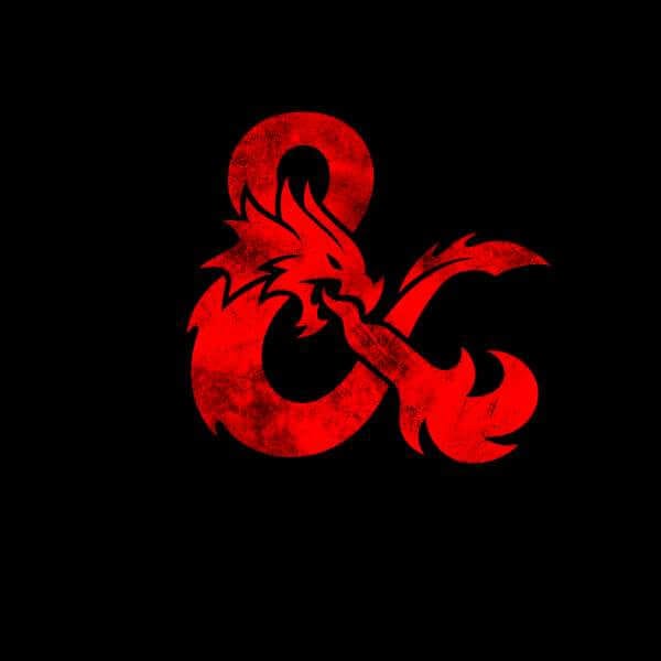 Dungeons & Dragons D&D Ampersand Men's T-Shirt - Zwart - M