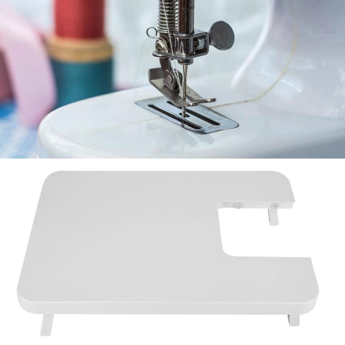 ABS Plastic Mini Desktop Naaimachine Met Verlengtafel Verlengbord zwart