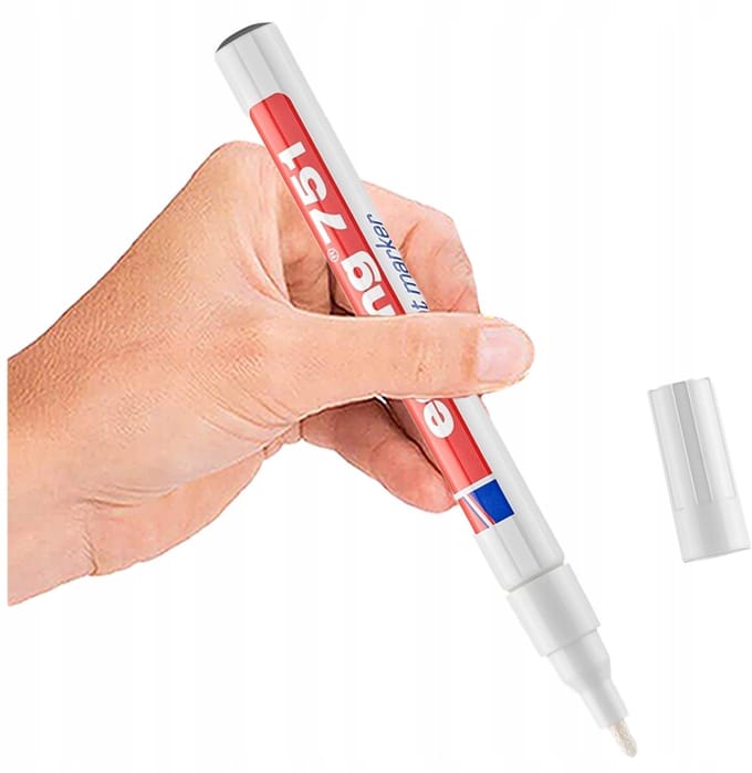 Edding Lak Lakstift Wit - Duurzaam en Veelzijdig