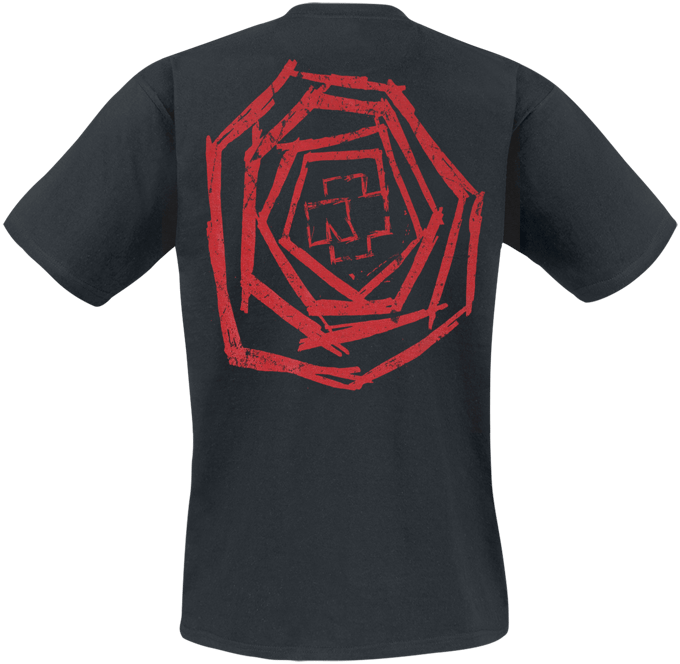 Rammstein T-shirt - Schwarzer Mann - S tot 5XL - voor Mannen - zwart