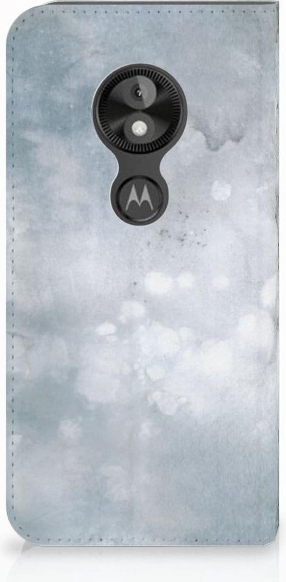 Bookcase Motorola Moto E5 Play Painting Grey