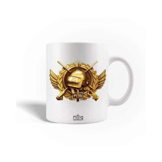 Keramische Mok - MANIACASE - PlayerUnknown's Battlegrounds - 30cl - Vaatwasmachinebestendig - Wit