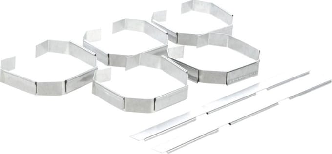 RTA - Designs Traditional steel clips joining system 5 delig uitbreidingsset