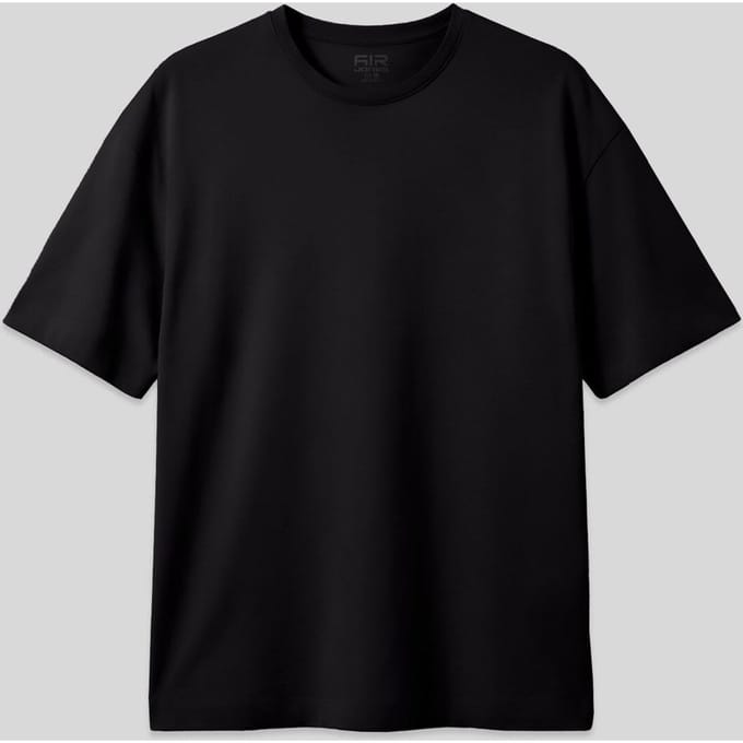 Oversized Katoenen Crew Neck T-Shirt