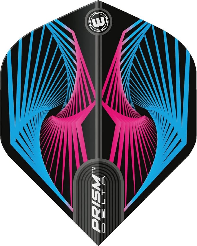 Dartvluchten Set Blauw en Roze - Hoge Kwaliteit 100 Micron Dart Flights