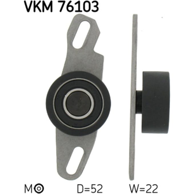 Tandriempoelie SKF VKM 76103