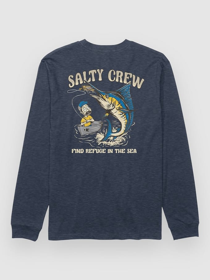 Salty Crew Big Bill Kids Longsleeve T-Shirt blauw