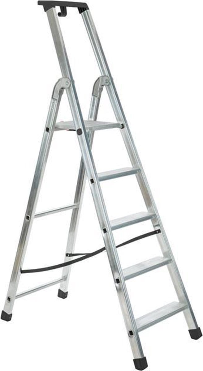 Industriële trapladder Quadra 5 treden