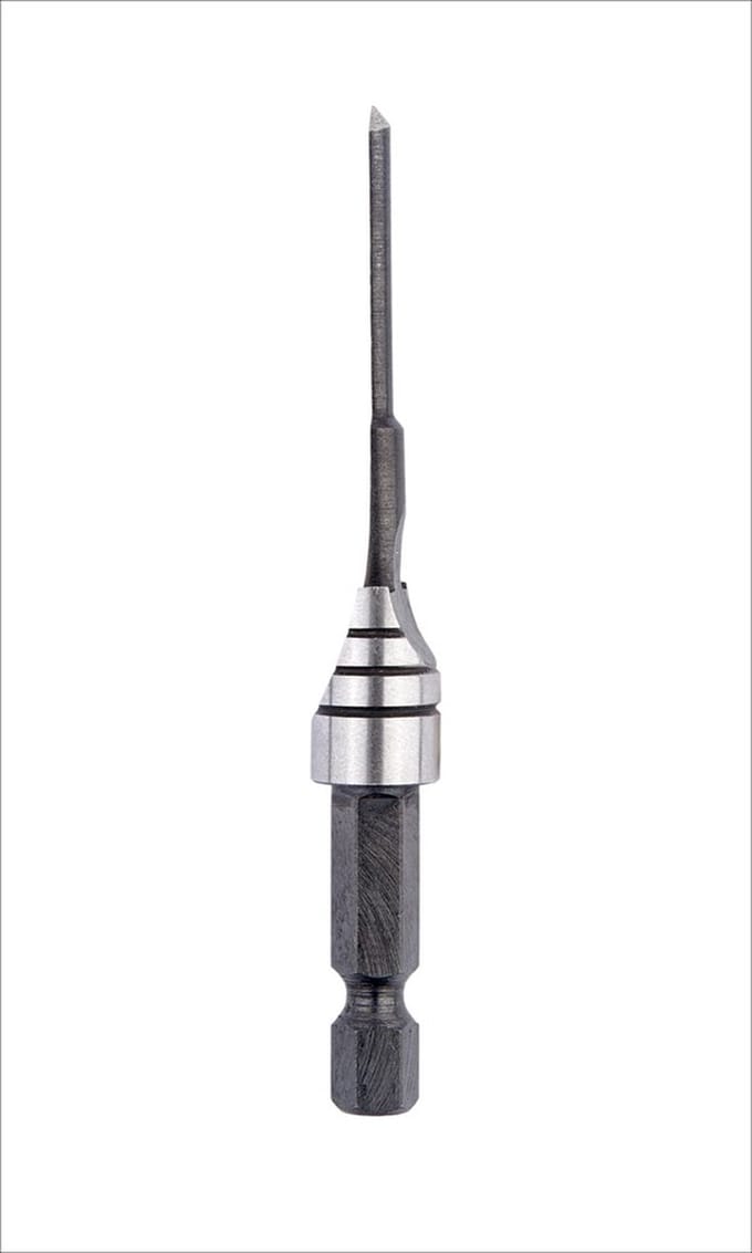 Rex Schroefverzinkboor - 4x25 mm schroefmaat - 67 mm boorlengte - 35 mm boor - prop 8 mm