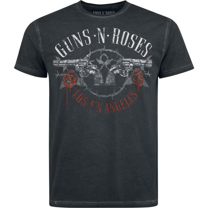 Guns N' Roses Guns Heren T-shirt - antraciet - S