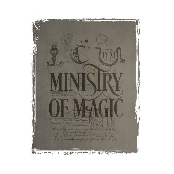 Harry Potter Ministry Of Magic dames t-shirt - Wit - S