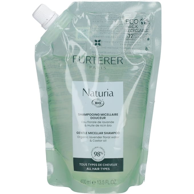 René Furterer Naturia Ultramilde Micellaire Shampoo | Alle haartypes Refill 400