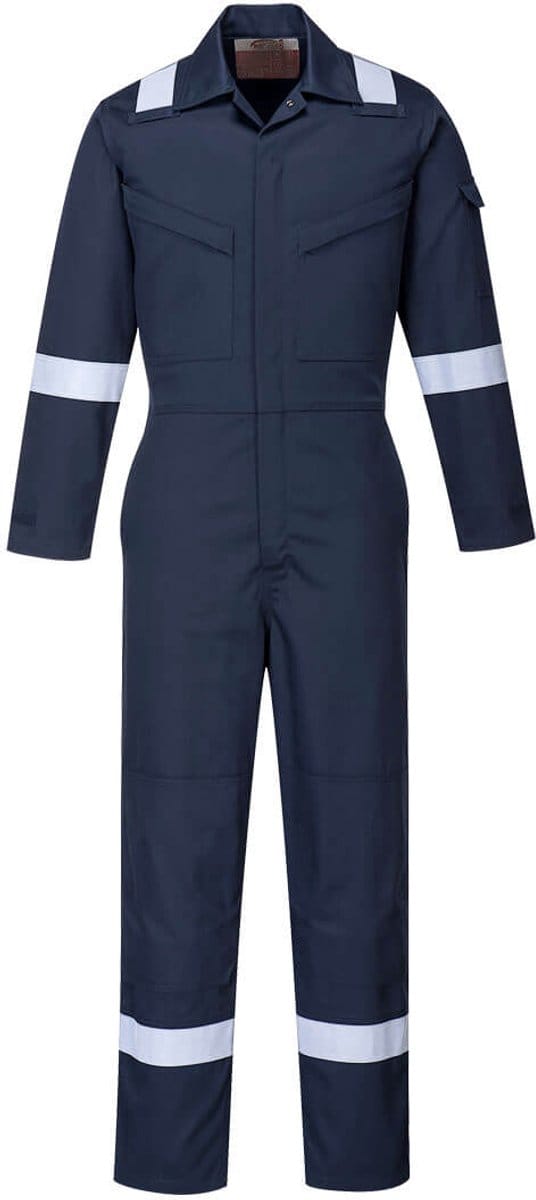 Portwest Bizflame Plus Dames Overall 350gr FR51 - Marine - M