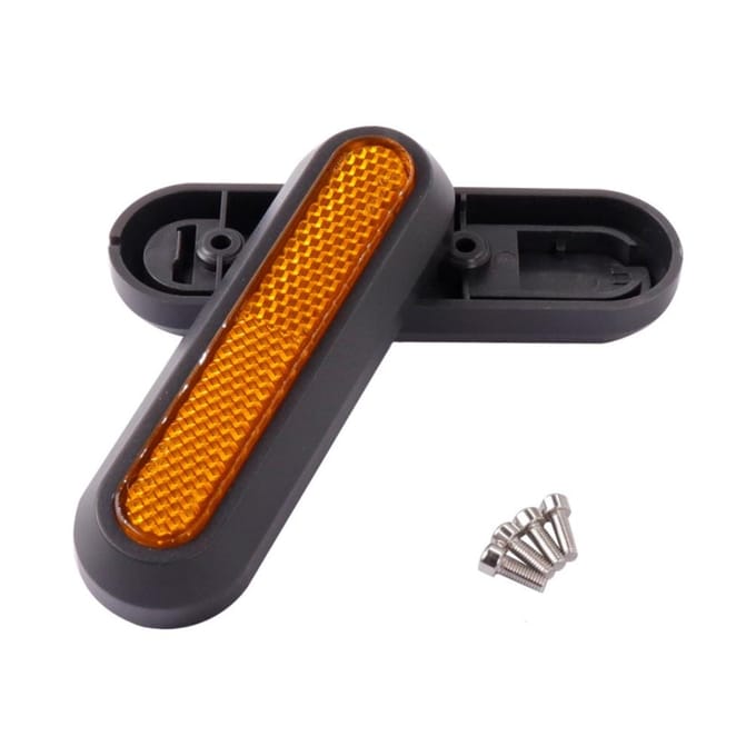 Reflecterende achterwielkappen Compatibel voor Mi Pro 2 M365 1S Elektrische Scooter Accessoires met black