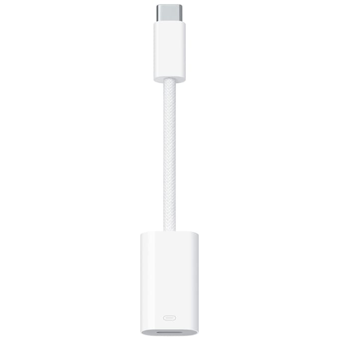 Apple - Lightning Adapter - USB‑C naar Lightning - Wit