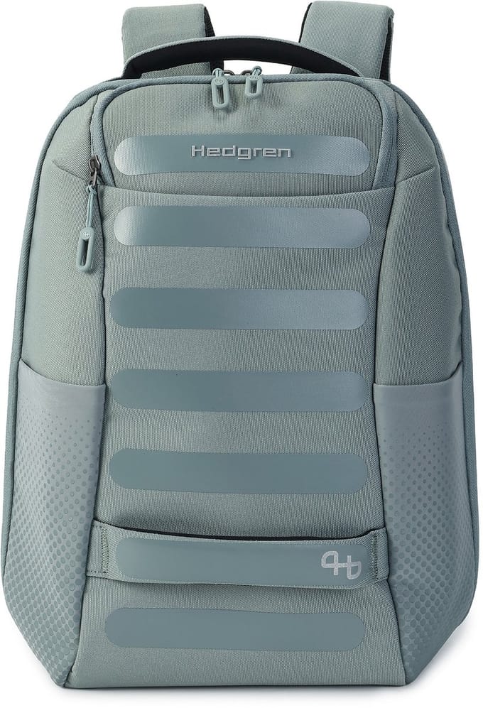 Hedgren Handle M Rugzak 15,6 inch met 2 compartimenten en RFID-bescherming – Middelgroot – Grey-Green