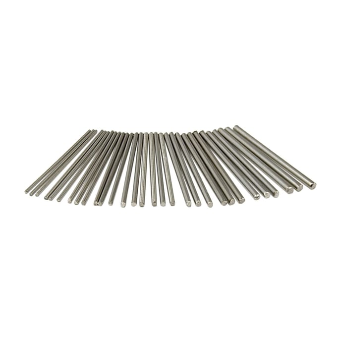 Assortiment roestvrijstalen pinnen