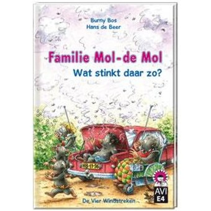 Familie Mol-De Mol Wat Stinkt Daar Zo? - Hoera, Ik Kan Lezen! - Burny Bos