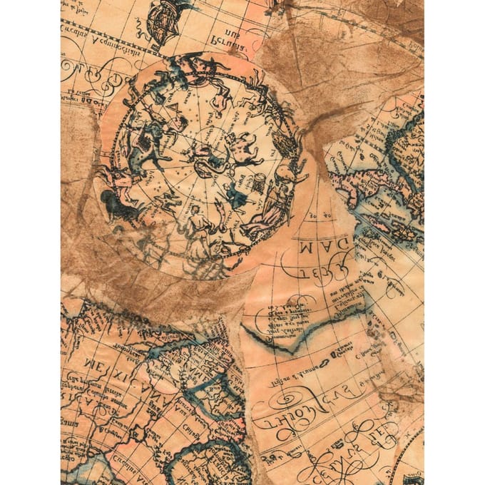 Décopatch papier "Kaart"