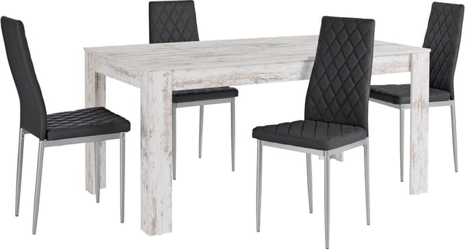Lynn&Brooke-Eetset - 160 cm - Zwart