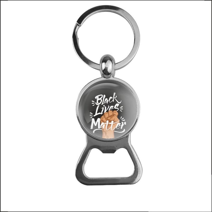 Bieropener Glas - Black Lives Matter