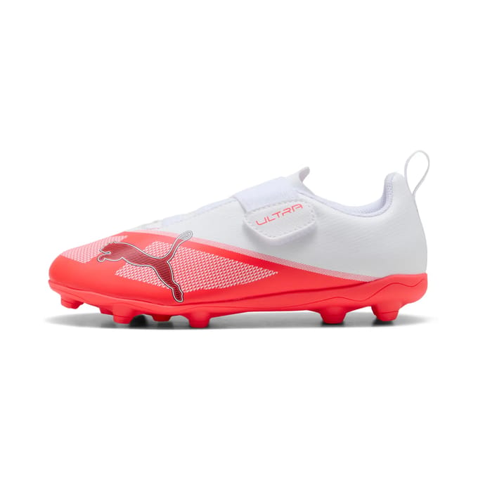 Puma Ultra 7 Play V Fg/ag Rb Junioren Voetbalschoenen Rood,Wit EU 32 Kinderen
