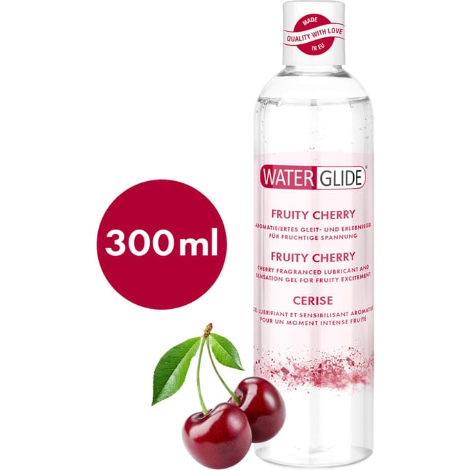 Waterglide - glijmiddel kersen 300 ml - 300ml