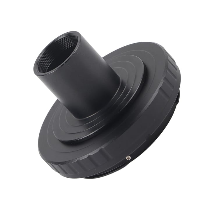 Metalen Adapterring 23.2mm T-vatting Microscoop Oculair voor SLR Camera gray