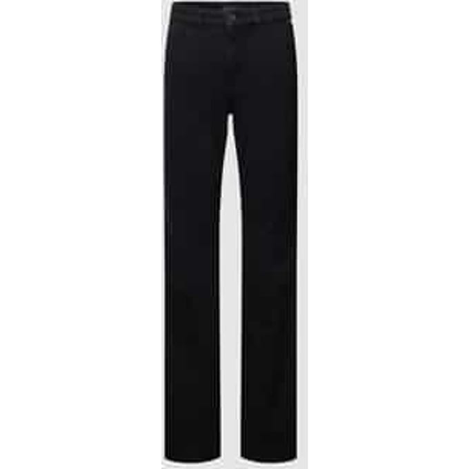 Regular fit jeans met uitlopende pijpen