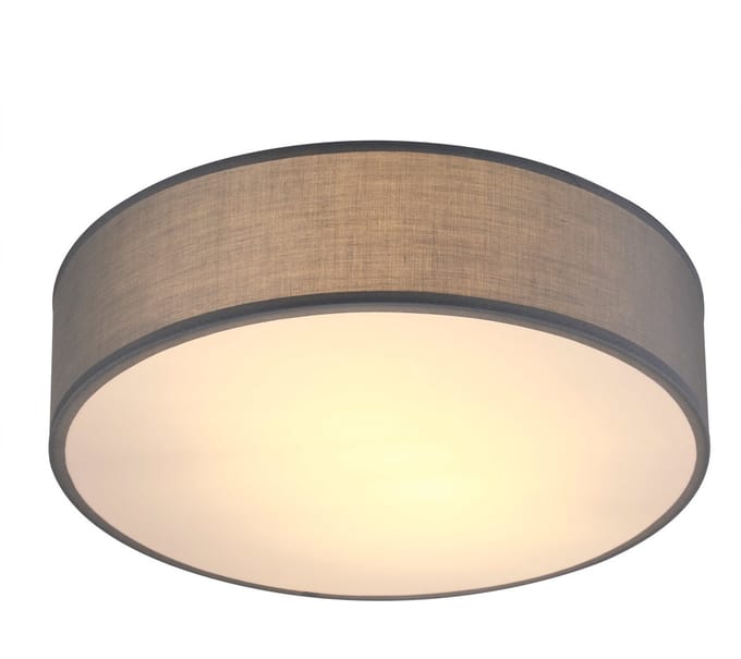 Monzana Plafondlamp - 40W Rond 38cm Fitting E27 - Grijs