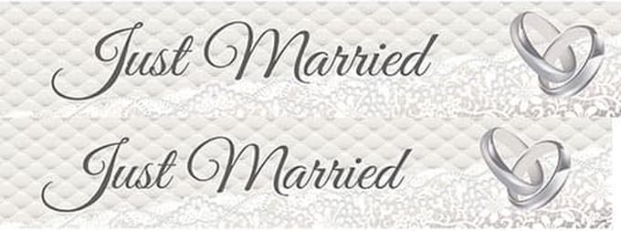 Just Married Afzetlint - 15 meter