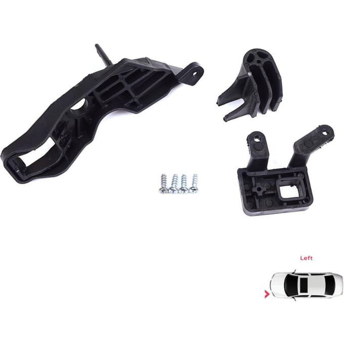 BHL582-1 Support de phare gauche pour Citroën C Elysee DD 2017-2024 Facelift 9817298480