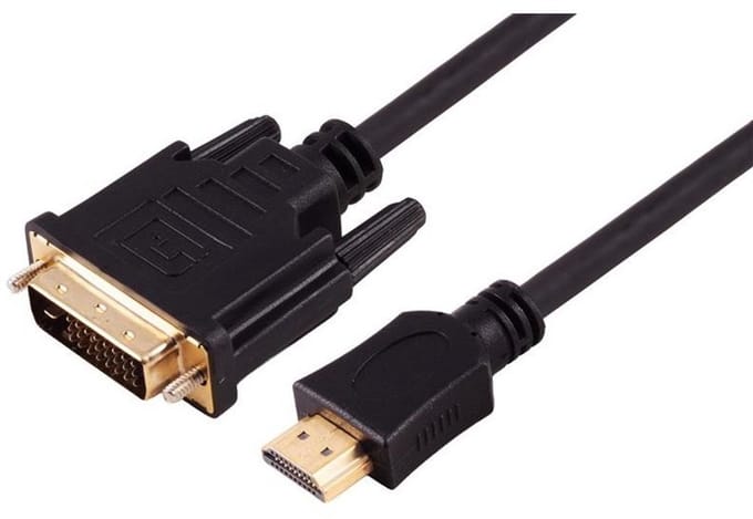 HDMI Stecker / DVI-D (24+1) Stecker verg. 1,5m