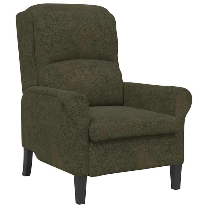 vidaXL - Fauteuil - Legergroen - Kunstleer