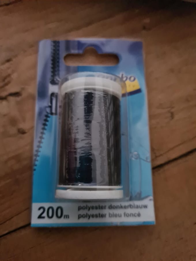 Sorbo Polyester garen Donkerblauw 200m
