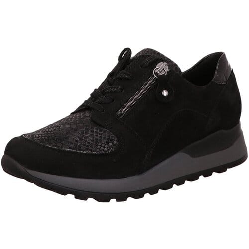 Dames Veterschoenen Waldlaufer Hiroko Soft H64007 Zwart - Maat 5